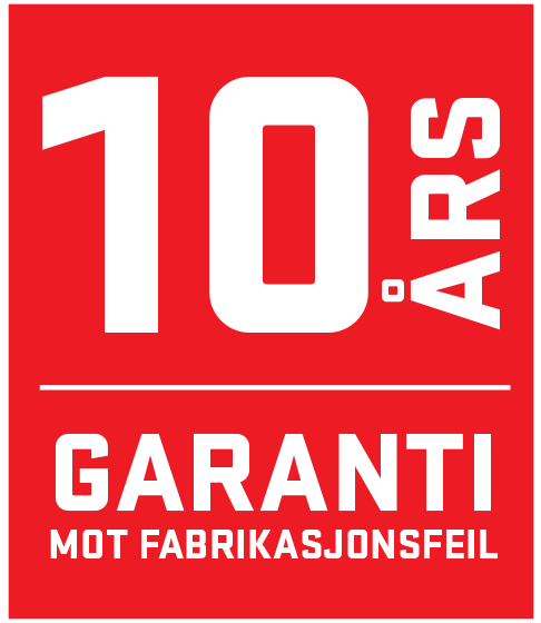 10 års garanti