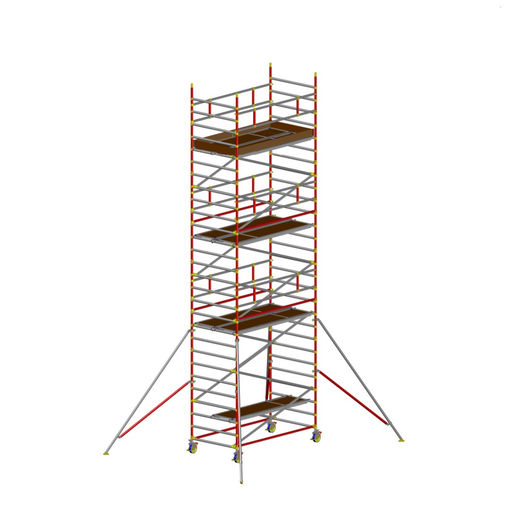 Alufase Dobbel Rod 700Cm